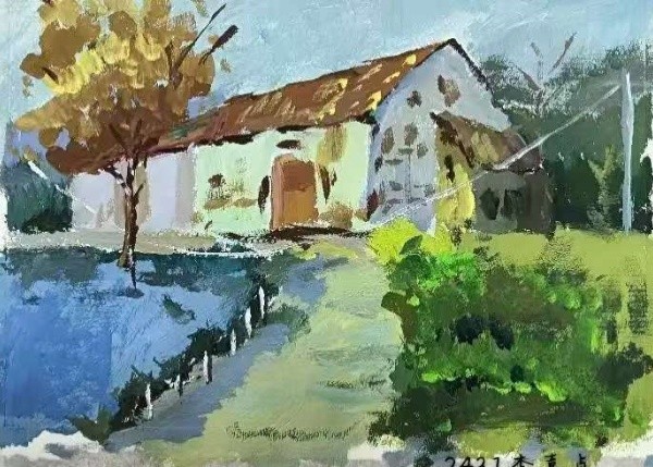 秋日拾光----2025年秋季写生作品云端展